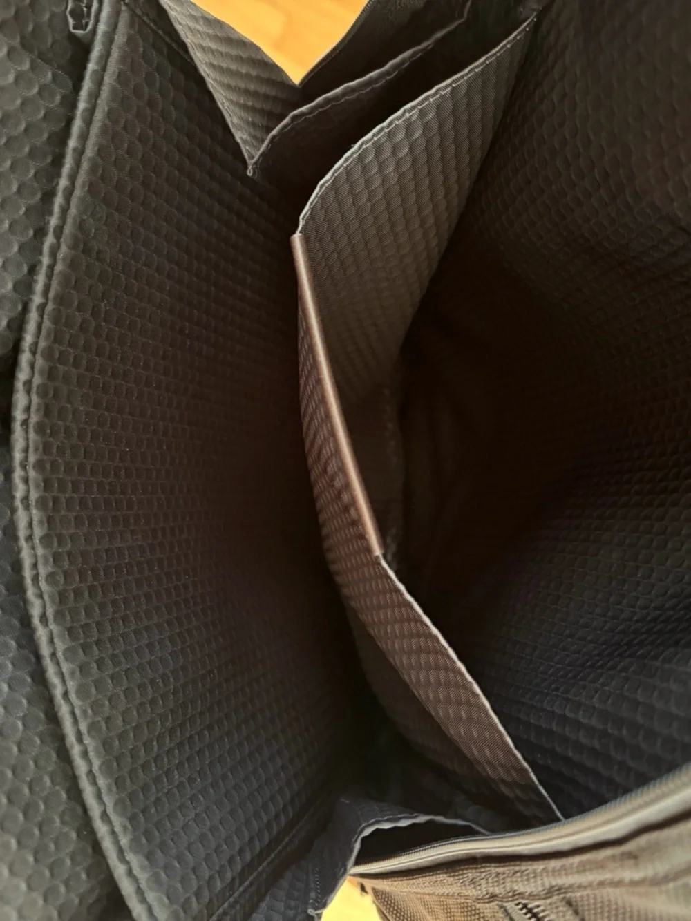 Tumi Brown and Black Men's Backpack with Leather Accents
